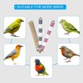 thumbnail image 5 of Lunfar 16x1x16cm Wood Bird Perch, 1 Set Paw Stick Grinding Rope Weaving Wood Stand Cage Accessory for Small Bird Parrot Dove Parakeet Ladybug, 5 of 5