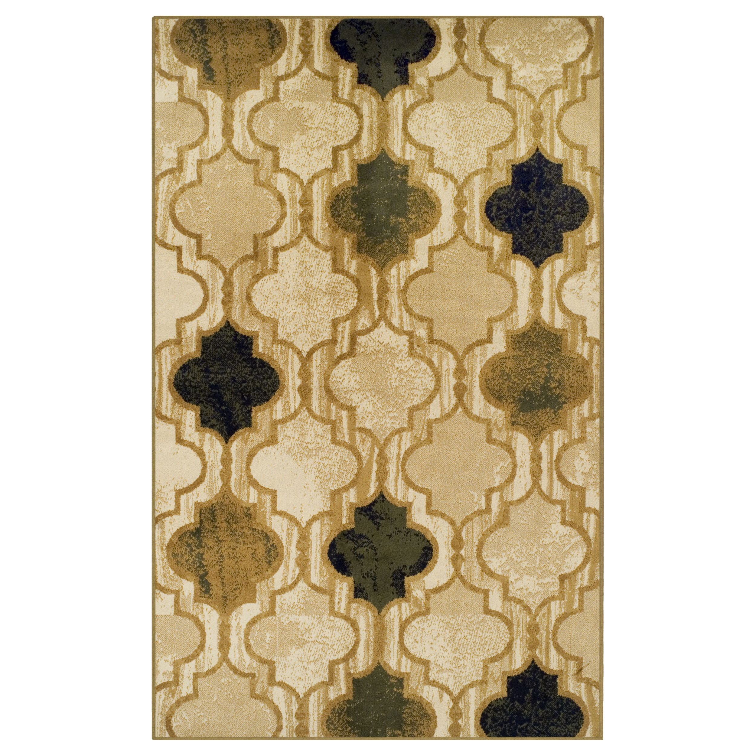 Antep Rugs Kashan King Collection Trellis Polypropylene Indoor Area