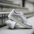 thumbnail image 4 of Tenis Club C 85 Textural Mujer Casual Moda plateado 23 Reebok BS6786, 4 of 4