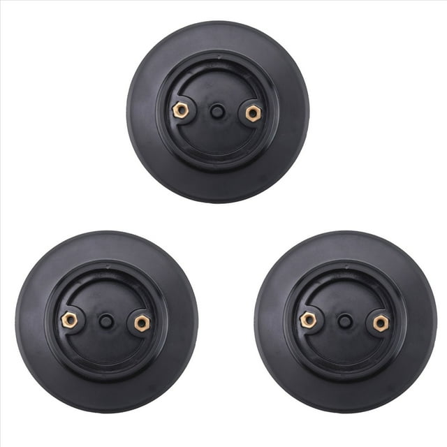 3X Inflatable Kayak Cabin Base for Rod Holder Mount Base Boat Canoe Slide Rail Kayak Fishing Rod Accessories,3 x Inflatable Kayak cabin base,Black
