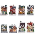 thumbnail image 4 of Moocorvic Christmas Village Snow House Fairy Garden Accessories, Snowman Christmas Decorations Party Supplies for Christmas Yard Indoor Outdoor Christmas Gifts for Women, 4 of 5