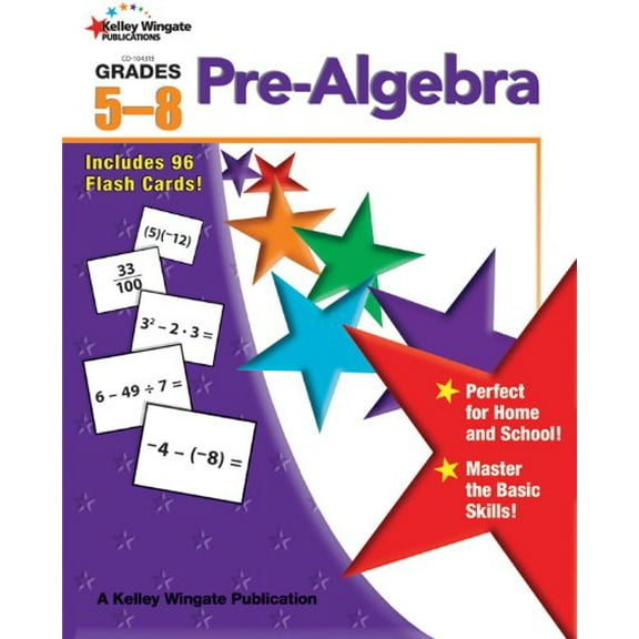 Pre-Owned Pre-Algebra, Grades 5 - 8 Paperback