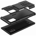 thumbnail image 4 of Galaxy A51 5G case,with HD Screen Protector, with Kickstand Hard PC Back Cover Soft TPU Dual Layer Protection Phone Stand Case Cover Samsung Galaxy A51 5G, 4 of 5