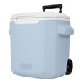 thumbnail image 1 of Hielera Coleman Con Ruedas Asa Retractil 28qt Para 19 Latas azul 1 Coleman 2160726, 1 of 10