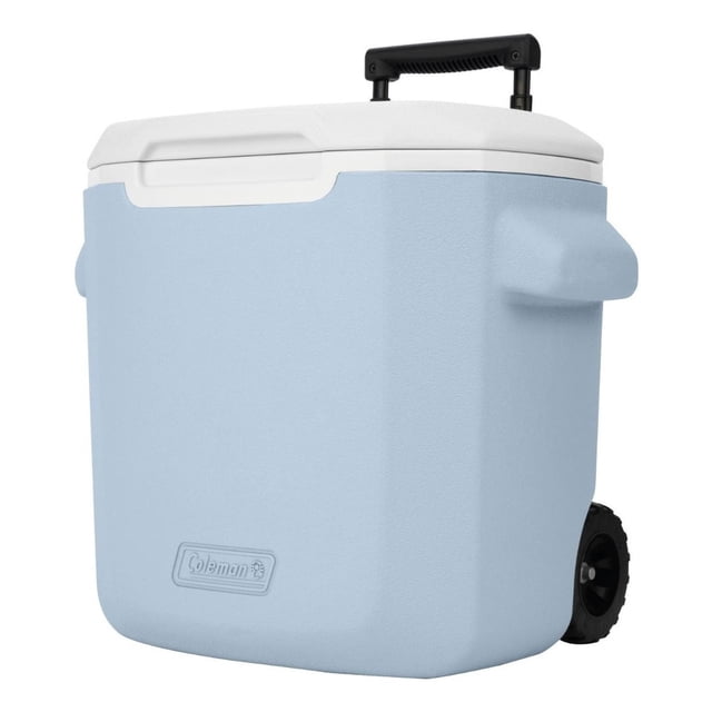 Hielera Coleman Con Ruedas Asa Retractil 28qt Para 19 Latas azul 1 Coleman 2160726