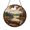 Acrylic 3.5 Inch, variant on Autumn Lake Canoe Stained Glass Style Suncatcher Window Hanging Decor, Fall Forest Landscape Sun Catcher Ornament Nature Window Art Panel Rustic Home Window Decor Gift