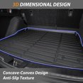 thumbnail image 5 of Aipoil Juego De Alfombrillas Y Forro De Carga Para Cadillac Xt4 2019-2024 2025 Protección Contra Todo Tipo De Clima, Tpe Antideslizante, Juego Completo De Alfombrillas De Coche Personalizadas, Accesor, 5 of 5
