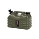 thumbnail image 3 of Contenedor de agua para PC de grado alimenticio Cubo de agua de gran capacidad para exteriores Senderismo Camping Verde 10.5L kusrkot Contenedor de bebidas de campamento, 3 of 8