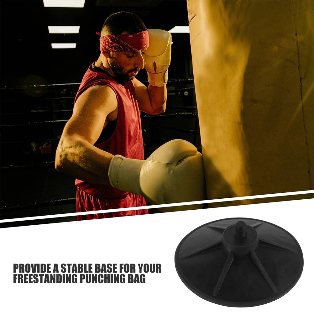 FOLOYORI Home Fitness Suction Cup Sandbag Punching Bag Suction Cup Black 16PCS