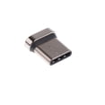 thumbnail image 2 of 6x Juego de 3 Enchufe Del Conector Del Cable de Cabeza Del Cable de Sincronización de Datos Magnéticos Universales Tipo C Sunnimix Conector magnético USB tipo C, 2 of 8