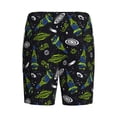 thumbnail image 2 of Haiem Space Rockets Men's Pajama Short with Soft Woven Cotton Elastic Waistband Sleep Short-4X-Large, 2 of 9