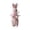 A, variant on Easter Bunny, Easter Decorations, Easter Flocked Bunnies Figurine, Easter Spring Decoration Rabbit Set, Spring Tables Bunnies Decoration, Easter Decorating Bunnies for Home Office Party Supplies