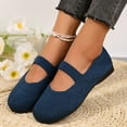 thumbnail image 5 of Wowcloth Women's Fashion Casual Spring & Summer Breathable Fly - Knit Round - Toe Flat Shoes, 5 of 8