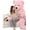 A-Pink, variant on Muiteiur 6ft Giant Pink Teddy Bear Plush, 6 Foot Huge Teddy Bears