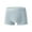 Mint Green, variant on Men's Solid Color Elastic Waist Boxer Underwear Soft Cotton Comfort Underpants Thin Cooling Boxer Briefs