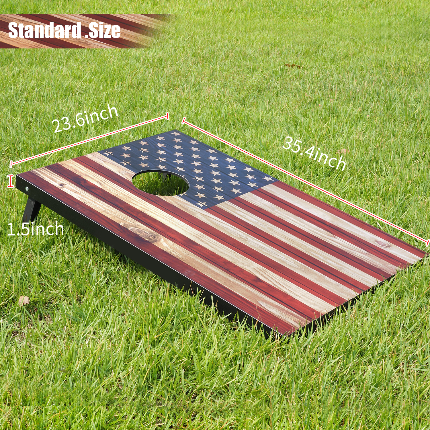 Cometoss Classic Cornhole Set with Bags photo 8