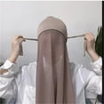 thumbnail image 2 of Fashion Chiffon Instant Scarf With Adjustable Inner Caps Set For Woman Scarf Hijab Lady Headband Wrap, 2 of 7