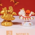 thumbnail image 3 of Resin Year of the Horse Miniature Ornament with Auspicious Design and Vibrant Colors for Home Decor, 3 of 9