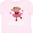 thumbnail image 4 of Inktastic Mimi Girl Ballerina Monkey Girls Toddler T-Shirt, 4 of 5