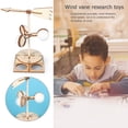 thumbnail image 2 of Modelo de paleta de viento para niños, Kit de experimentos de dirección DIY, juguetes científicos para estudiantes de escuela Tmvgtek juguetes de los niños, 2 of 9