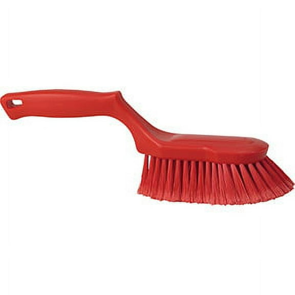 Vikan Ergonomic Washing Brush- Soft/Split - Red (4 Units)