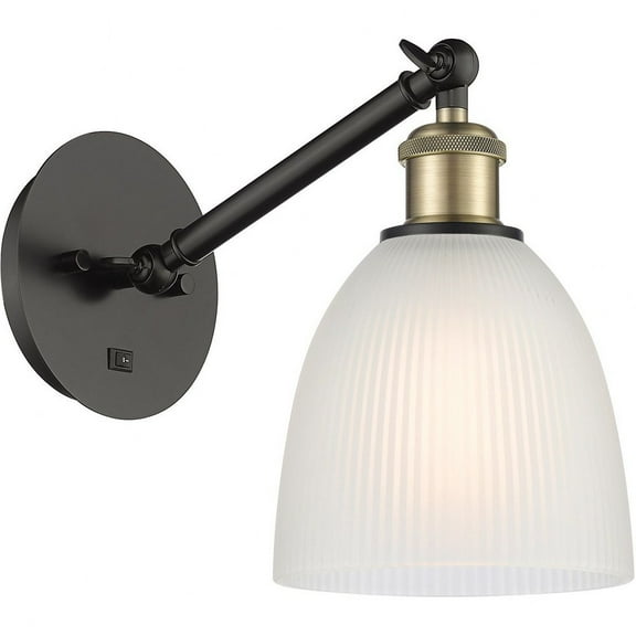 Innovations Lighting - Belfast - 1 Light Wall Sconce In Industrial Style-11.38