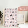 thumbnail image 2 of Bulldogs Baby Blanket Gifts Cozy Soft Swaddle Blanket Boys, Girls, Infant, Newborn Receiving Blankets Christmas Birthday Gifts 40"x30" (Toddler) for Pets, 2 of 6
