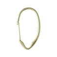 thumbnail image 2 of Utopia Alley Shower Rings, Shower Curtain Rings for Bathroom, Rustproof Zinc Shower Curtain Hooks Rings, Set of 12, Gold, 2 of 10