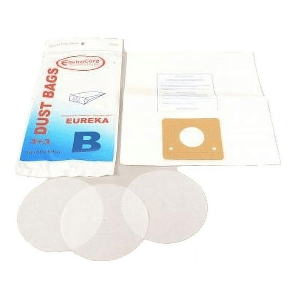 Eureka Paper Bags B&S,2 Ply ,Canister Envirocare Repl Part-106SW