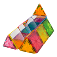 thumbnail image 3 of MAGNA-TILES Stardust 15-Piece Magnetic Construction Set – The ORIGINAL Magnetic Building Brand, 3 of 8