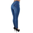 thumbnail image 6 of Fashion2Love Colombian Design Butt Lift Levanta Cola High Waist Skinny Jeans (ML1), 6 of 9
