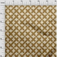 thumbnail image 3 of oneOone Cotton Poplin Brown Fabric Check Sewing Fabric By The Yard Printed Diy Clothing Sewing Supplies 42 Inch Wide, 3 of 4