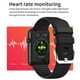 thumbnail image 3 of Pulsera inteligente con rastreador de actividad física, reloj deportivo inteligente, termómetro de muñeca, 3 of 8