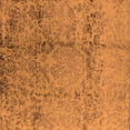 thumbnail image 1 of Ahgly Company Indoor Square Oriental Orange Industrial Area Rugs, 6' Square, 1 of 4