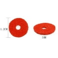thumbnail image 2 of BESTYASH 90 Pcs Rondelles en Feutre de Laine Rouge pour Piano Accessoires de Syntonisation Résistants à l'Usure Réduction de Bruit, 2 of 4