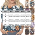 thumbnail image 3 of Crew Neck Halloween Shirts for Women 3/4 Length Sleeve Fall Tunic Tops Funny Bat,Ghost,Pumpkin Graphic Loose Casual Basic Blouse, 3 of 6