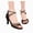 Black, variant on Latin Dance Shoes for Women Satin Profession Heels Ballroom Cut out Sandals Practice Performance Tango Party Dancing Shoes Black Size 8
