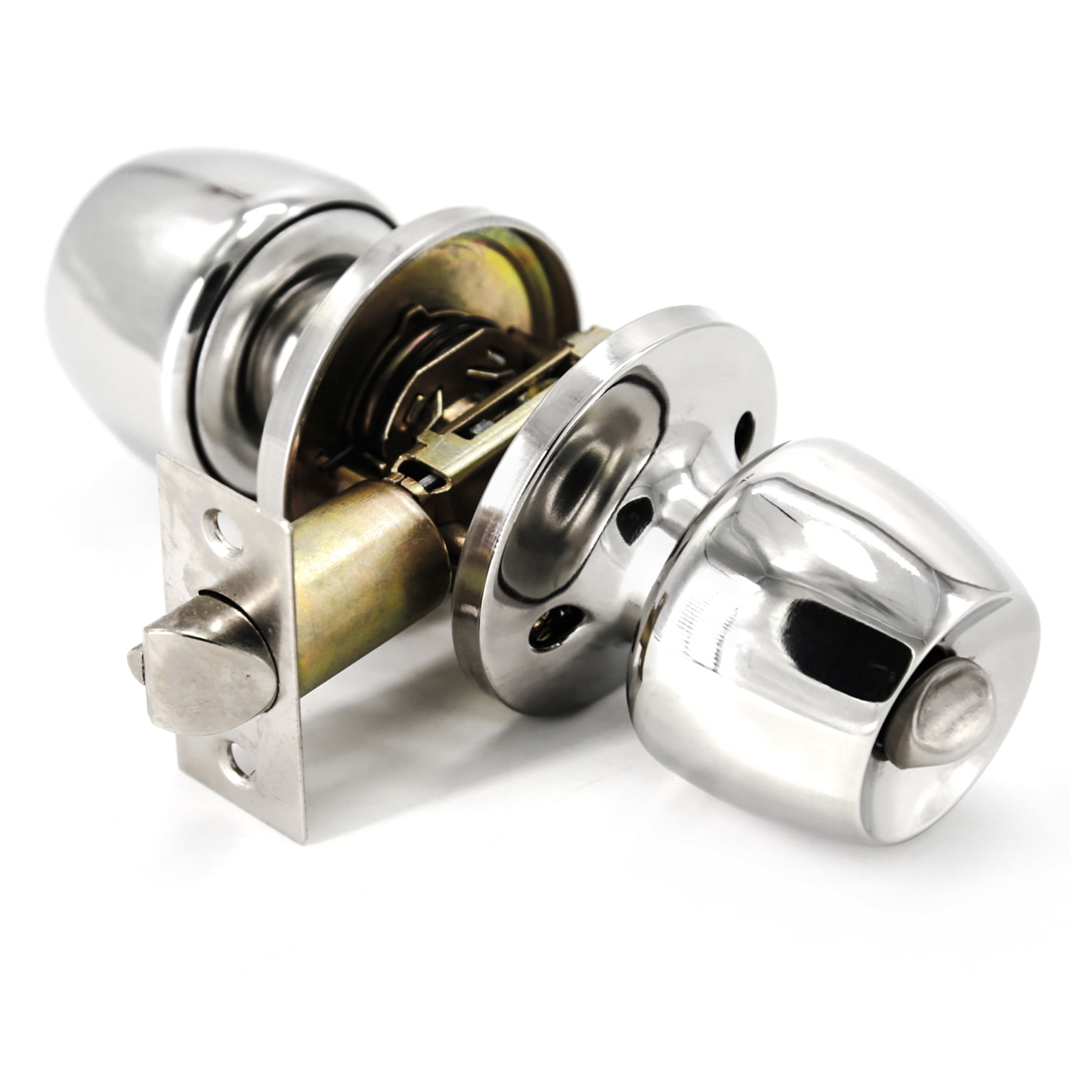 Villar Home Designs Door Knob Versa Chrome Keyed 10 Pack