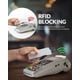 thumbnail image 4 of Tarjetero minimalista para tarjetas de crédito VULKIT, RFID, delgado, metálico, 4 of 6