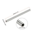 thumbnail image 2 of Tubo capilar de acero inoxidable Uxcell 304 de 300 mm de largo 0.65 mm de pared 3.3 mm ID 4.9 mm OD, 2 of 3