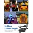 thumbnail image 3 of Replacement Yard Inflatable Adapter 12V 2A,Class 2 Power Supply Adaptor with 6.6ft Extension Cables,Class 2 Power Unit Transformer Plug for String Light Halloween Christmas Inflatable Decors Black, 3 of 4