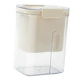 thumbnail image 3 of Colador de yogur, contenedor de leche de nuez con tapa, colador de alimentos para jugo de yogur de leche, filtro de jugo de fruta, separación de suero Macarena Colador de yogur, 3 of 8