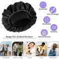 thumbnail image 3 of Satin Bonnet Hair Bonnet for Sleeping Silk Bonnets for Black Women with Elastic Soft Band for Hair Care, 3 of 3