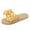 Yellow, variant on Fashion Women Ankle Strap Summer Slide Sandals Flats Flip-Flops Shose