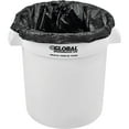 thumbnail image 7 of Global Industrial Plastic Trash Can - 10 Gallon White, 7 of 7
