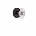 thumbnail image 4 of Grandeur Solbur_Sd_Na Soleil Solid Brass Rose Single Dummy Door Knob - Brass, 4 of 6