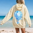 thumbnail image 4 of FASHOFT Palm Graphic Hoodies for Women Meet Me at The Ocean Y2k Oversized Sweatshirt Long Sleeve Preppy Outfit Beige L, 4 of 8