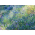 thumbnail image 2 of Gulin, Sylvia 32x24 Gold Ornate Wood Framed with Double Matting Museum Art Print Titled - USA-Washington State-Palouse and field of blue bachelor buttons flowering, 2 of 4