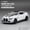 WHITE, variant on 1/36 BMW M4 CSL Alloy Toys Car Model High Simulation Metal Genuine Door Opened Pull Back Function Boys Birthday Gifts Collection