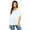 White, variant on Bella + Canvas Ladies' Flowy Draped Sleeve Dolman T-Shirt - 8821